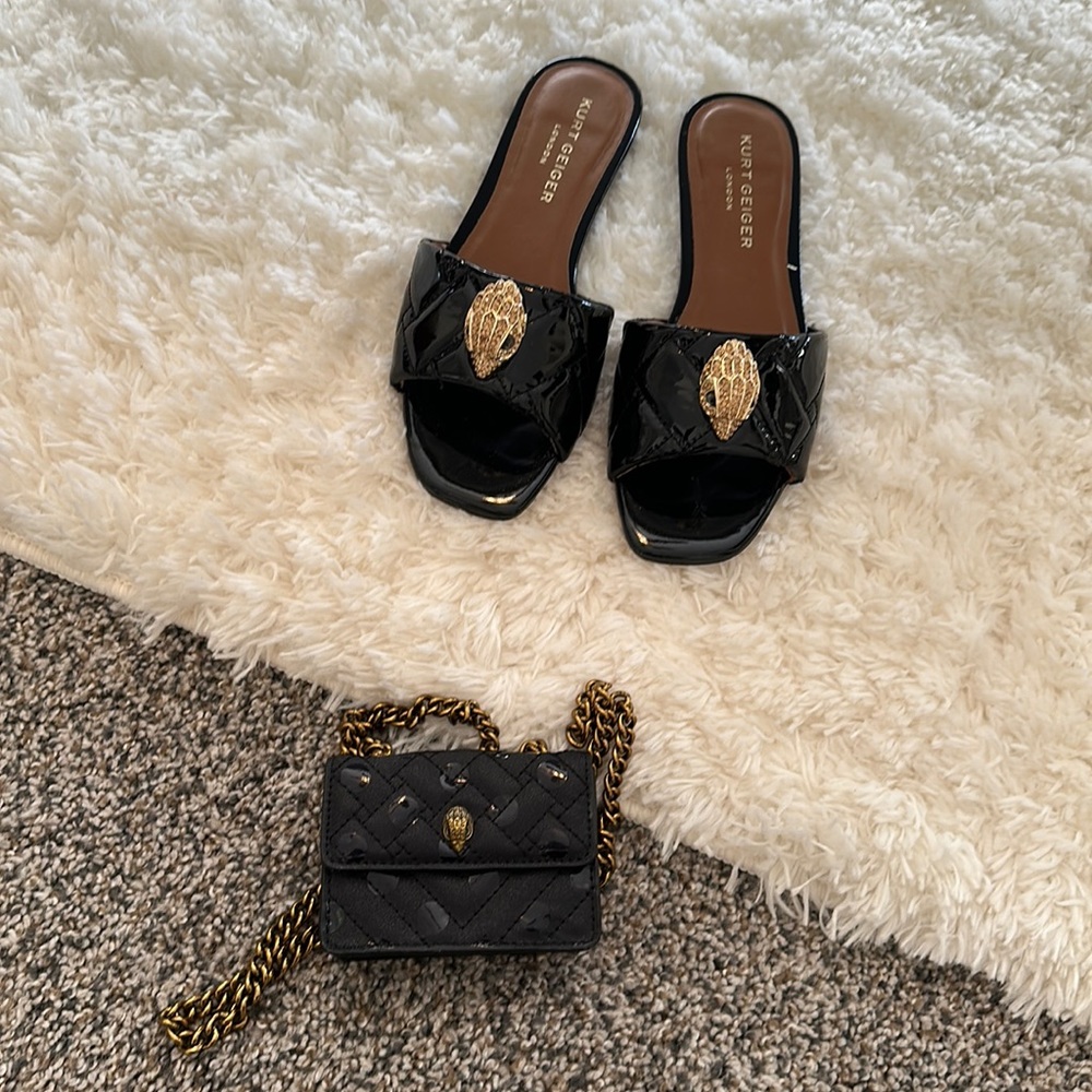 Kurt Geiger Shoes and Purse 100% Authentic